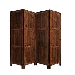 new shilpi handicrafts Solid Wood Room Divider in Brown Colour-picture-9