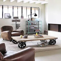 the home dekor Samveiga Rectangular Solid Wood Coffee Table in Melamine Finish-picture-8