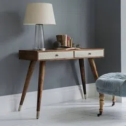 the home dekor Clazzer Solid Wood Study Table in Melamine Finish-picture-40