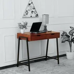 the home dekor Neural Solid Wood Study Table in Melamine Finish-picture-32