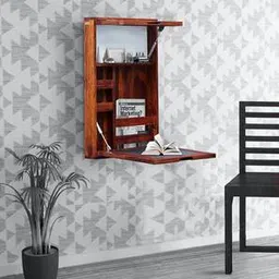 the home dekor Solid Wood Laptop Table in Brown-picture-27