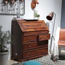 the home dekor Nona Solid Wood Study Table in Melamine Finish-picture-44