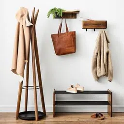 the home dekor Morgan Solid Wood Shoe Rack in Melamine Finish-picture-20