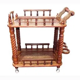 new shilpi handicrafts Solid Wood Bar Cabinet in Glossy Finish-picture-24