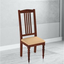 globally indian Ibex Solid Wood Dining Chair set of 2 in Provincial Teak Finish-picture-17