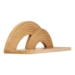 woodenmood Brown Solid Wood Wall Shelf-picture-47