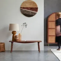 woodenmood Kafano Solid Wood Bench in Honey Oak Brown Finish-picture-29