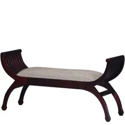 woodenmood Penland Solid Wood Bench in Walnut Brown Finish-picture-38
