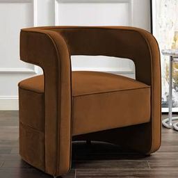 home lifestylez Jordy Accent Chair in Brown Colour-picture-7