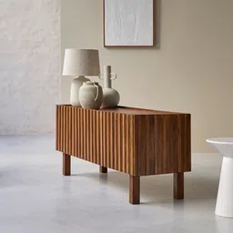 woodenmood Elberta Solid Wood TV Unit in Provincial Teak Finish-picture-6