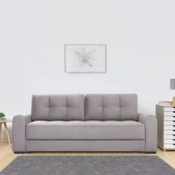 home lifestylez Calliro 3 Seater Fold Out Sofa cum Bed In Grey Colour-picture-8