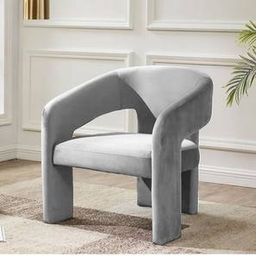 home lifestylez Ashley Accent Chair in Grey Colour-picture-32