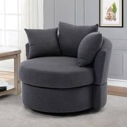 home lifestylez Cloro Accent Chair in Dark Grey Colour-picture-16