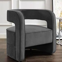 home lifestylez Jordy Accent Chair in Dark Grey Colour-picture-31