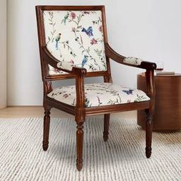 globally indian Willow Accent Chair in Multi Coloured Colour-picture-45