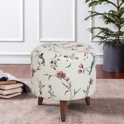 globally indian Oliver Solid Wood Ottoman-picture-20