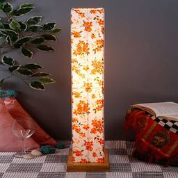 devansh Murphy Multicolour Cotton Shade Floor Lamp-picture-18