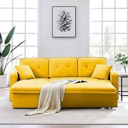 home lifestylez Universe 3 Seater Pull Out Sofa cum Bed In Maroon Colour-picture-13