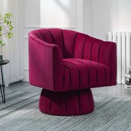 home lifestylez Morrow Accent Chair in Maroon Colour-picture-44