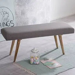 woodenmood Danta Solid Wood Bench in Natural Natural Finish-picture-4