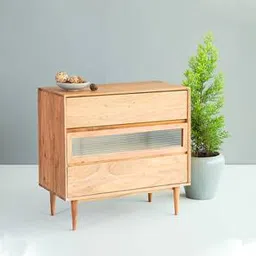 orange tree Paolo Solid Wood Chest of 3 Drawers in Stone Wash Natural Finish-picture-41