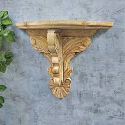 disoo fashions Baillie Natural Wood Solid Wood Wall Shelf-picture-47