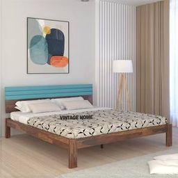 Woodland Retreat Solid Wood King Size Non Storage Bed in Provincial Teak...-image-4