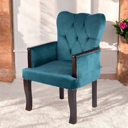 ikiriya Arista Accent Chair in Turquoise Colour-picture-15