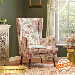 urban ladder Genoa Lounge Chair in Viva Bloom Colour-picture-26