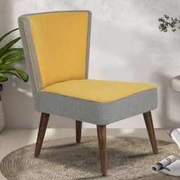 globally indian Persephone Accent Chair in Yellow Colour-picture-44