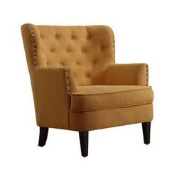 home lifestylez Brogen Accent Chair in Yellow Colour-picture-26