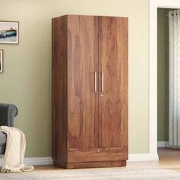 urban ladder Bocado Engineered Wood 2 Door Wardrobe in Sheesham Finish-picture-42