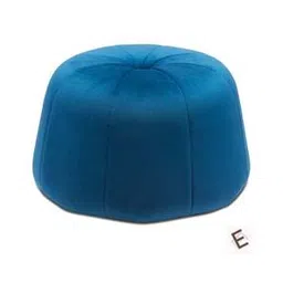 Boho Ottoman in Ocean Blue Colour-image-73