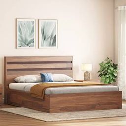 urban ladder Rodrigues Engineered Wood Queen Size Bed with Box Storage Bed in Sheesha...-picture-42
