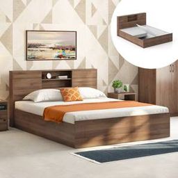 urban ladder Amy Storage King Size Bed with Zoey Bedside Table-picture-29