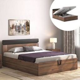urban ladder Aruba Bed with Harzine Bedside Table-picture-23