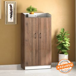 urban ladder Hayes Engineered Wood Shoe Rack in Classic Walnut Finish-picture-8