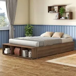 urban ladder Toshi Engineered Wood Compact Size Drawer & Box Storage Platform Bed in ...-picture-3