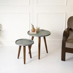 a tiny mistake Teal Engineered Wood Bedside Table in Matte Finish-picture-27