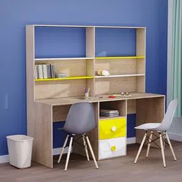 ditto by boingg! Dynamic Duo Kids Table in Oak Colour-picture-45