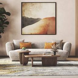 Brie Turtledove Beige Fabric Sofa Living Room Set-image-10