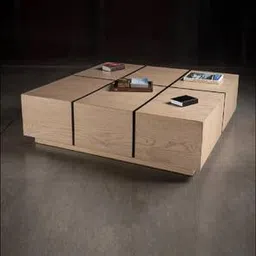 Glph Rectangular Natural Oak Coffee Table in Natural Finish-image-84