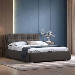 urban ladder Stanhope Fabric Queen Size Bed with Hydraulic Storage Bed in Urban Grey ...-picture-24