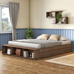 urban ladder Toshi Engineered Wood Queen Size Drawer & Box Storage Platform Bed in Cl...-picture-13