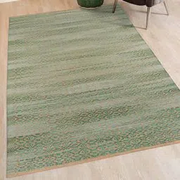 saraswati global Aqua Stripes Hand Woven Jute Carpet-picture-2