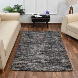 presto Multicolor Abstract Machine Made Polyester 5 X 7 Feet Carpet-picture-24