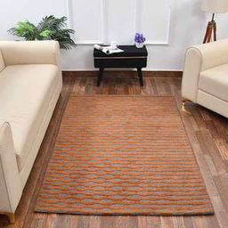 presto Multicolor Abstract Machine Made Polyester 2 X 5 Feet Carpet-picture-32