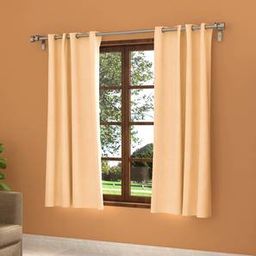urban ladder Dawn Beige Polyester Room Darkening Window Curtain-picture-6