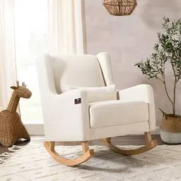wooden twist Chelsa Lounge Chair in Beige Colour-picture-10