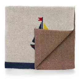 pluchi Mickey on Sail Boat Baby Blanket-picture-41